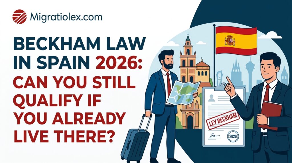 beckham law already living in spain