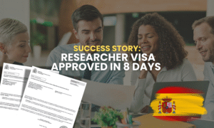 researcher visa spain university phd