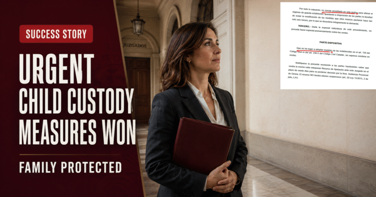 urgent child custody measures